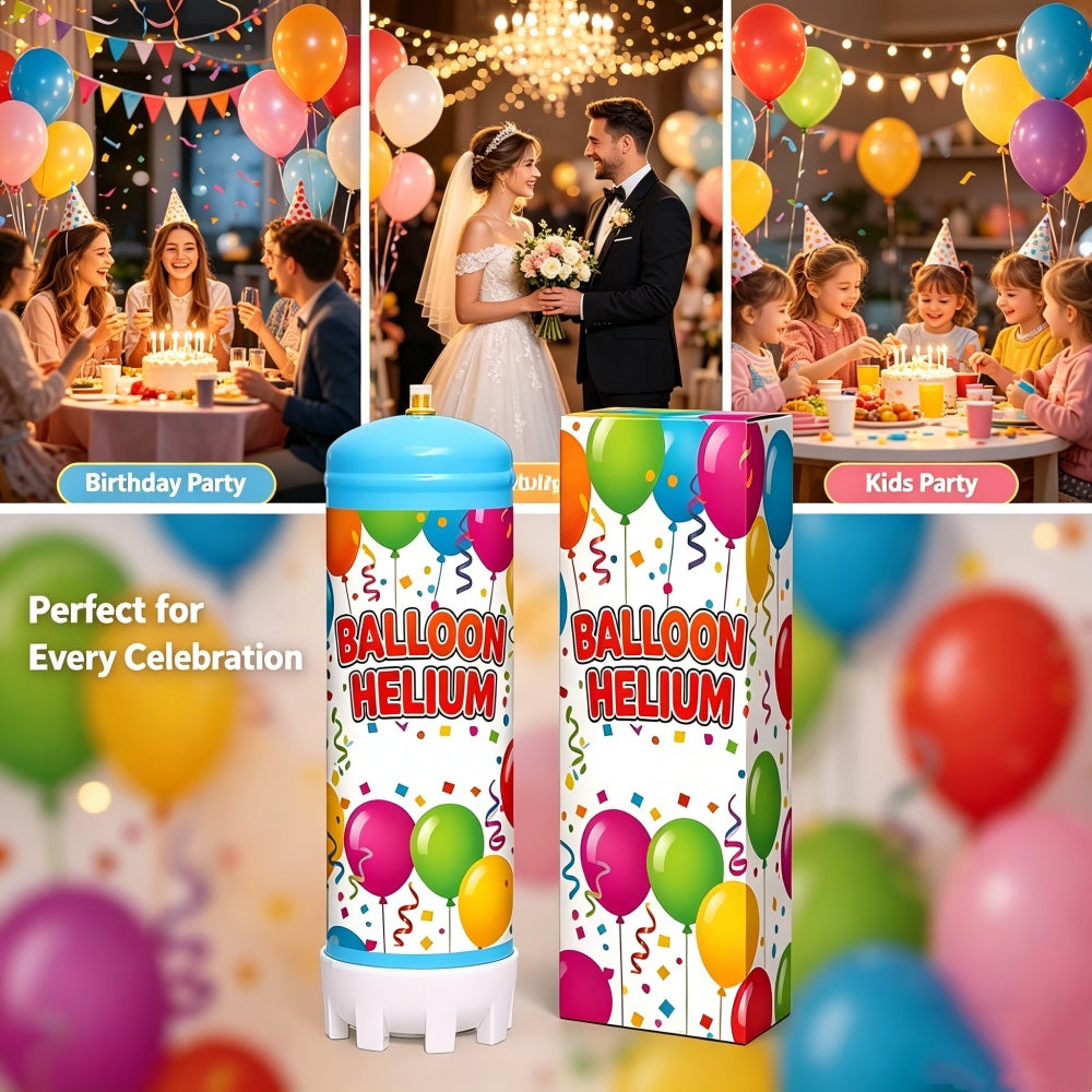 Premium Balloon Helium Cylinders for Every Event