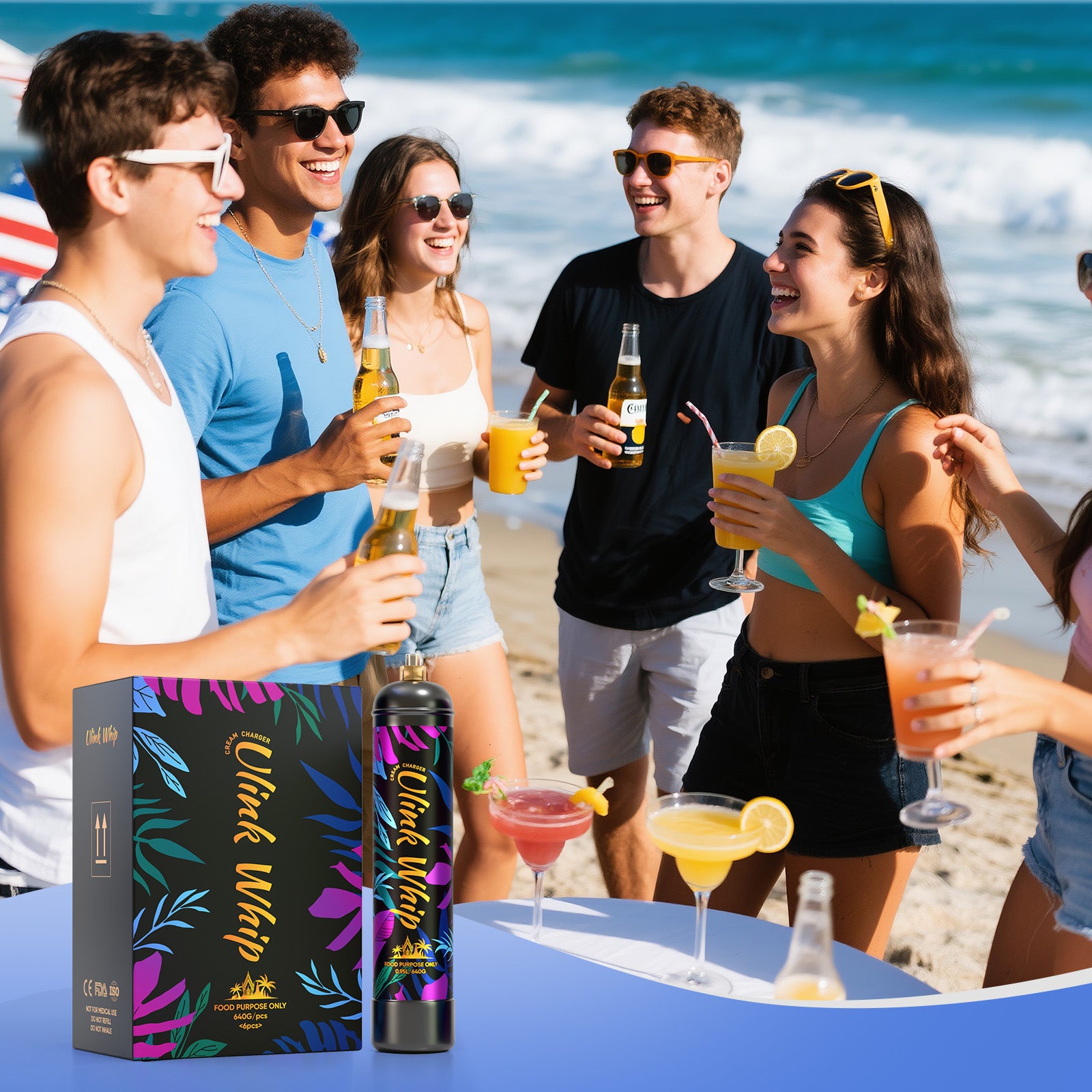 0.95 640g Cream Charger